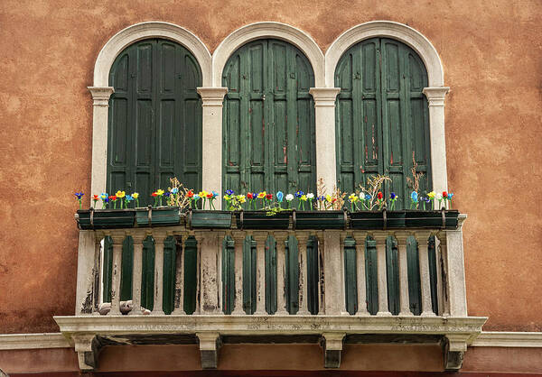 Italian Poster featuring the photograph Flowers of Glass by Doug Davidson