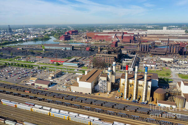 Ford Rouge Poster featuring the photograph Ford Rouge Plant by Jim West