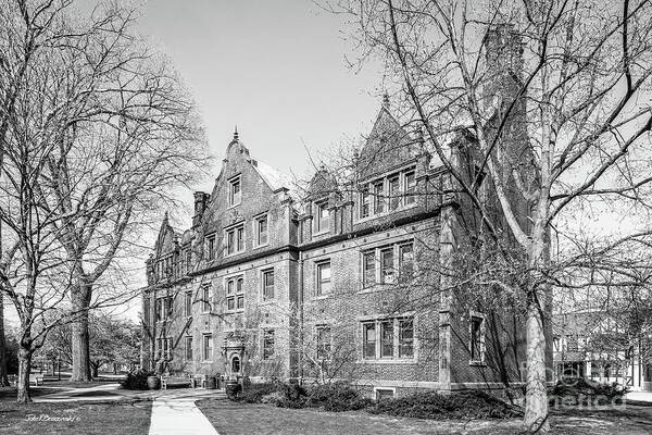 Gettysburg College Poster featuring the photograph Gettysburg College Mc Knight Hall by University Icons