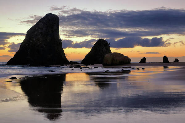 Glasshouse Poster featuring the photograph Glasshouse Rocks by Nicholas Blackwell