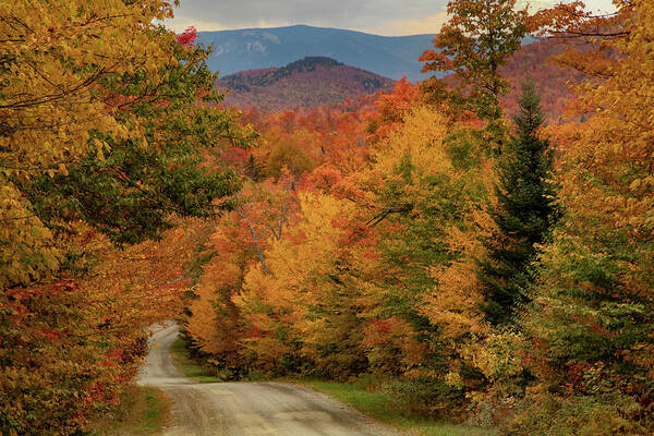 Granby Vt Poster featuring the photograph Granby Road in Granby Vermont by Jeff Folger