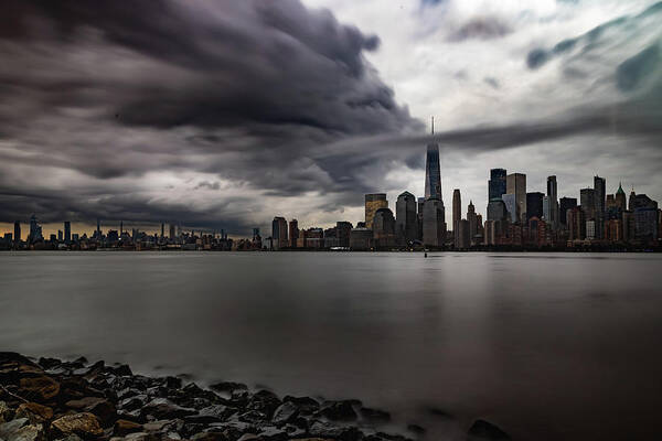 Dynamic Clouds Poster featuring the photograph Gray Day by Kevin Plant