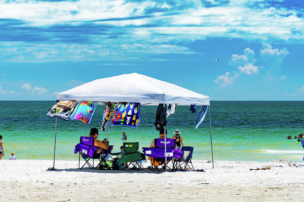 Florida Poster featuring the photograph Happy Place by Marian Tagliarino