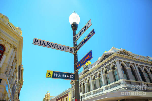 Perth Poster featuring the photograph High Street in Fremantle by Benny Marty