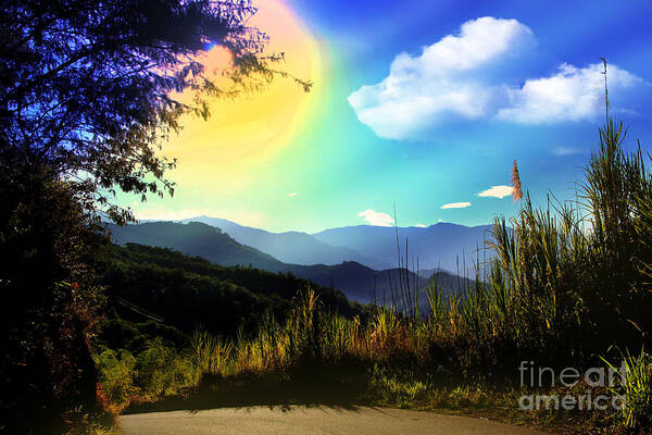 2037e Poster featuring the photograph Incredible Scenery Near Rio Frio, Colombia by Al Bourassa