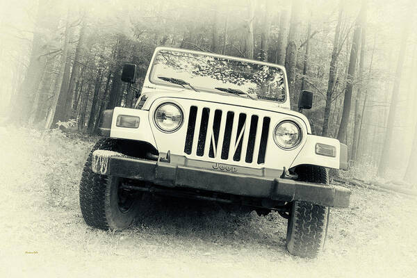 Jeep Poster featuring the photograph Jeep Wrangler TJ by Christina Rollo