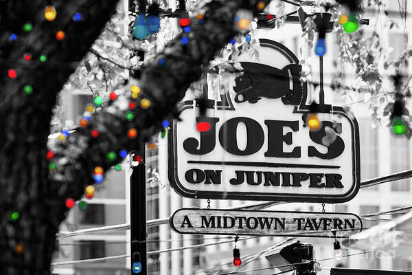 Midtown Poster featuring the photograph Joes On Juniper by Doug Sturgess