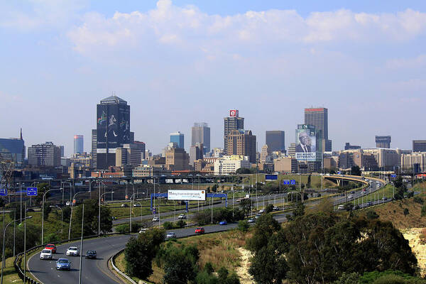 Johannesburg Poster featuring the photograph Johannesburg, South Africa by Richard Krebs