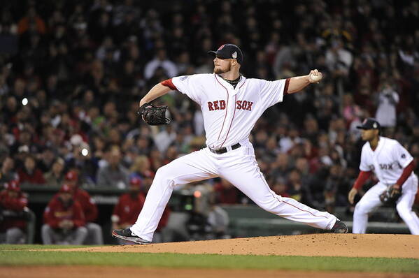 Playoffs Poster featuring the photograph Jon Lester by Ron Vesely