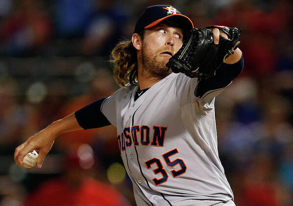 American League Baseball Poster featuring the photograph Josh Fields by Tom Pennington