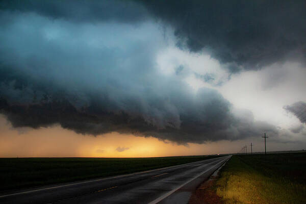 Nebraskasc Poster featuring the photograph Kansas Storm Chase Bust Day 004 by NebraskaSC