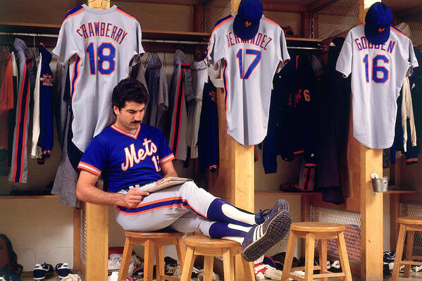 1980-1989 Poster featuring the photograph Keith Hernandez by Ronald C. Modra/sports Imagery