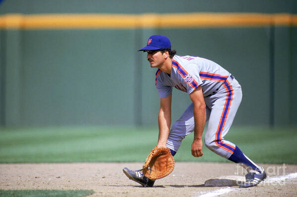 1980-1989 Poster featuring the photograph Keith Hernandez by Stephen Dunn