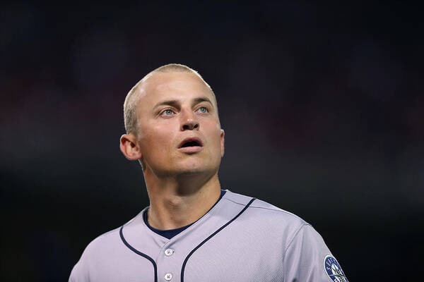 American League Baseball Poster featuring the photograph Kyle Seager by Jeff Gross