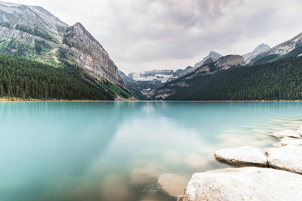  Poster featuring the photograph Lake Louise by William Boggs