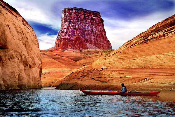 Lake Powell Poster featuring the photograph Lake Powell by Martin Massari