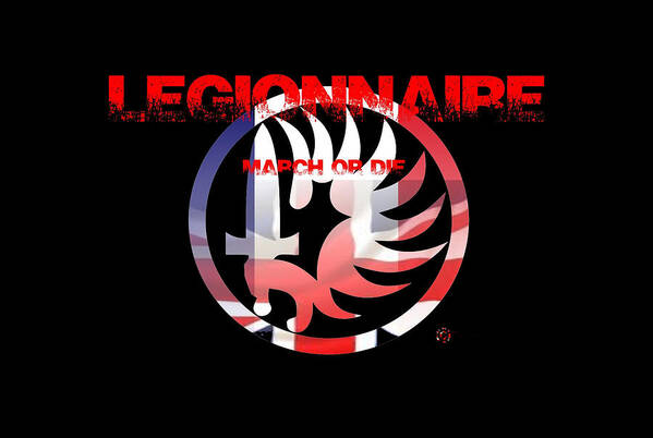 Legionnaire Poster featuring the painting Legionnaire by John Palliser