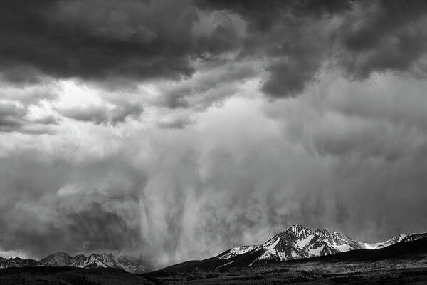 Rain Poster featuring the photograph Let It Rain by Denise Bush