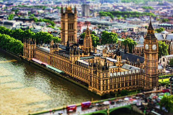 Big Ben Poster featuring the photograph Little Ben by Andrew Paranavitana