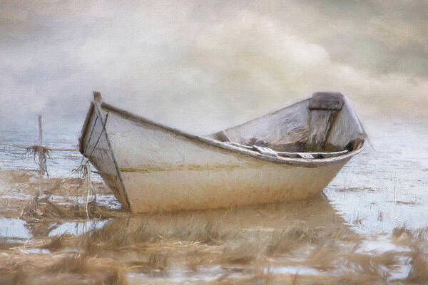 Boat Poster featuring the photograph Lonely Dory by Karen Lynch