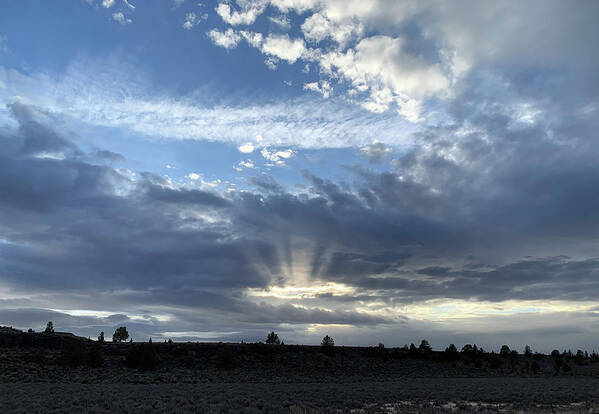 Sky Poster featuring the photograph Millenarian Narrative by David Engstrom