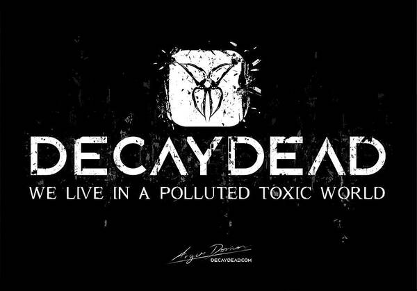 Logotype Poster featuring the digital art Decaydead by Argus Dorian
