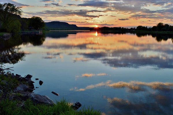 Sunset Poster featuring the photograph Monday by Susie Loechler