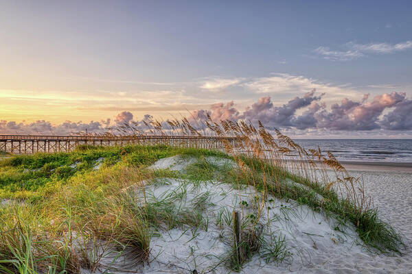 Sunrise Poster featuring the photograph Coastal Allure by Donna Twiford