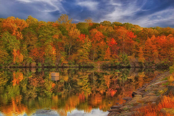Harriman State Park Poster featuring the photograph Natures Color Palette NY by Susan Candelario
