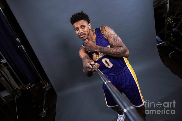 Nick Young Poster featuring the photograph Nick Young by Jennifer Pottheiser