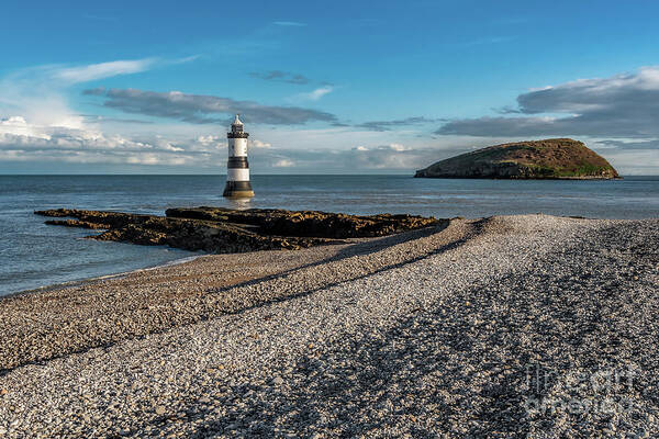 Anglesey Poster featuring the photograph Penmon Point Lighthouse Anglesey by Adrian Evans