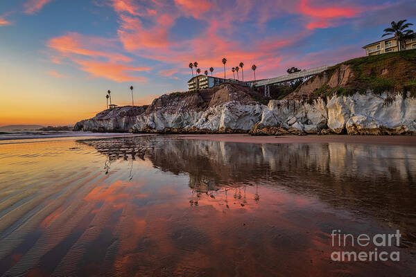 Pismo Poster featuring the photograph Pismo Beach Sunset by Mimi Ditchie
