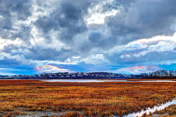  Poster featuring the photograph Plum Island Skies by Adam Green