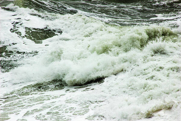Seascape Poster featuring the photograph Raging Seas by Ruth Crofts Photography