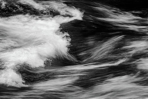Water Poster featuring the photograph Rapids by Rick Nelson
