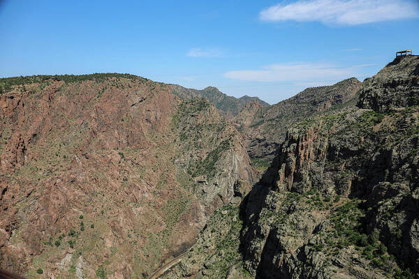 Royal Gorge Overlook Poster featuring the photograph Royal Gorge Overlook by Dan Sproul