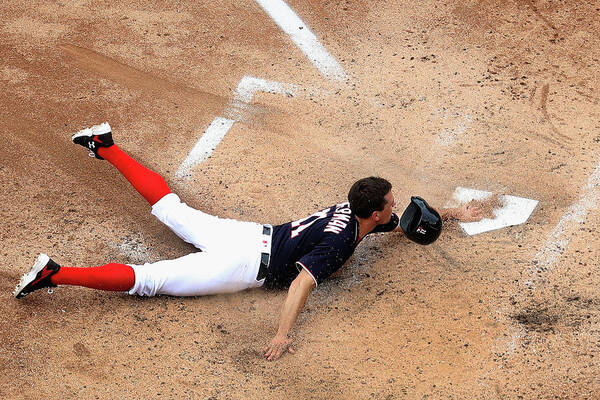 Ryan Zimmerman - Baseball Player Poster featuring the photograph Ryan Zimmerman by Rob Carr