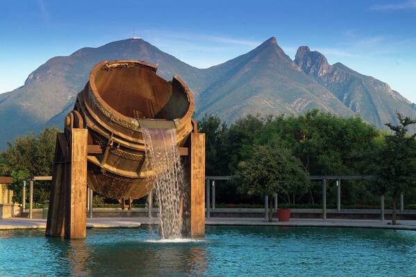 Mexico Poster featuring the photograph Santa Lucia River Walk by Pablo Saccinto