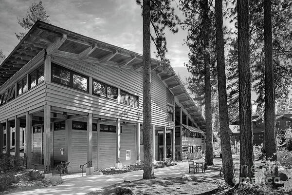 Sierra Nevada College Poster featuring the photograph Sierra Nevada University - Prim Library by University Icons