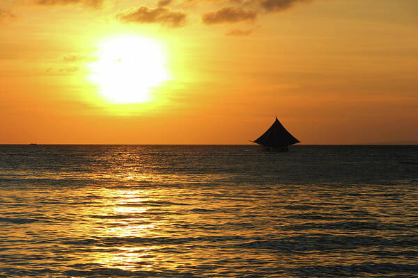 Philippines Poster featuring the photograph Solitude by Josu Ozkaritz