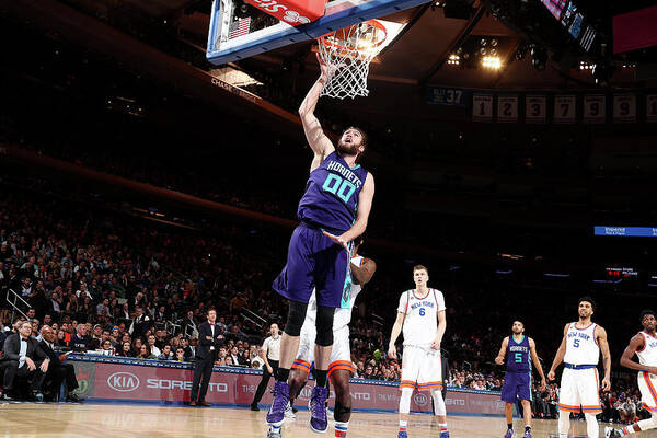 Spencer Hawes Poster featuring the photograph Spencer Hawes by Nathaniel S. Butler