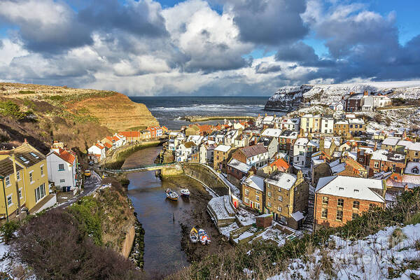 England Poster featuring the photograph Staithes, North Yorkshire by Tom Holmes Photography