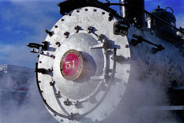 Fineartamerica Poster featuring the photograph Steam Engine #51 by Larey and Phyllis McDaniel