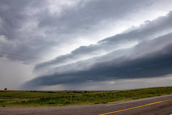 Nebraskasc Poster featuring the photograph Stunning Nebraska Storm Structure 003 by NebraskaSC