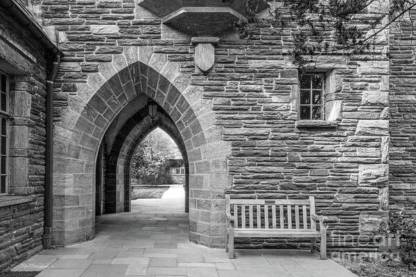 Swarthmore College Poster featuring the photograph Swarthmore College Bond Hall by University Icons