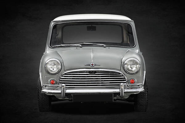 Mini Cooper Poster featuring the photograph The Classic Mini Cooper by Mark Rogan