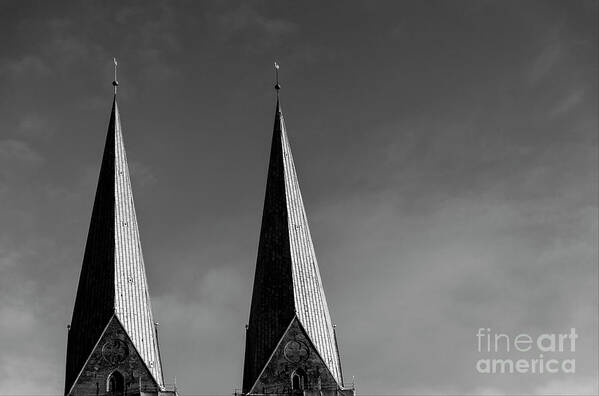 Spires Poster featuring the photograph The Spires by Daniel M Walsh