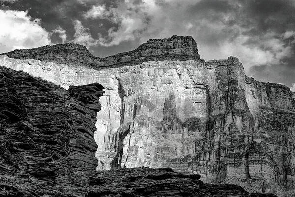 Grand Canyon Poster featuring the photograph The View From Below I by Larey McDaniel