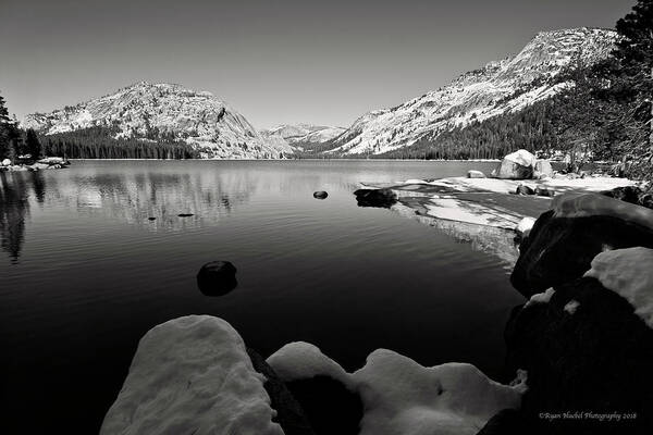 Lake Poster featuring the photograph Tranquil Yosemite Lake by Ryan Huebel