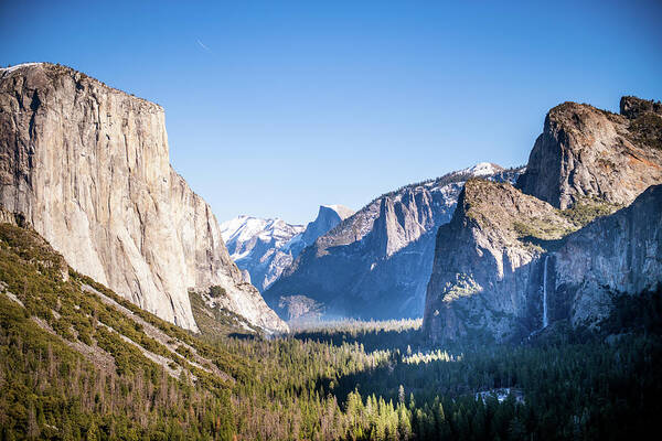 Yosemite Poster featuring the photograph Tunnel View of Yosemite by Aileen Savage